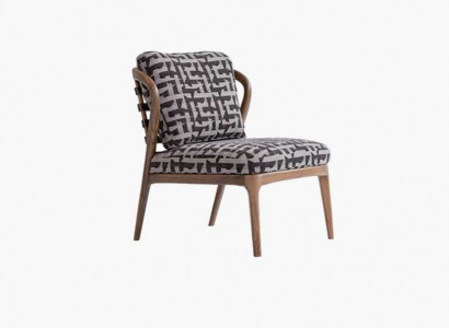 Armchair Living Room Modern Luxury Design Gray Single-Seater Sofa Couch Furniture